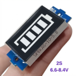 2S Lityum Batarya Kapasite Göstergesi Modülü 6.6V - 8.4V