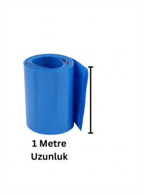 75mm Genişlik x 1 Metre Uzunluk Mavi