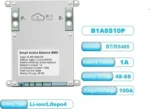 B1A8S10P Smart BMS 4S-8S 100A 1A