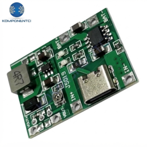 TP4056 Pil Şarj ve Voltaj Yükseltici 3.7V 4.2V Type-C Usb