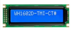 2x16 Lcd Ekran Mavi - WH1602D-TMI-CT