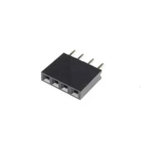 1x4 Pin Dişi Header - Siyah