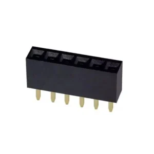 1x6 Pin Dişi Header - Siyah